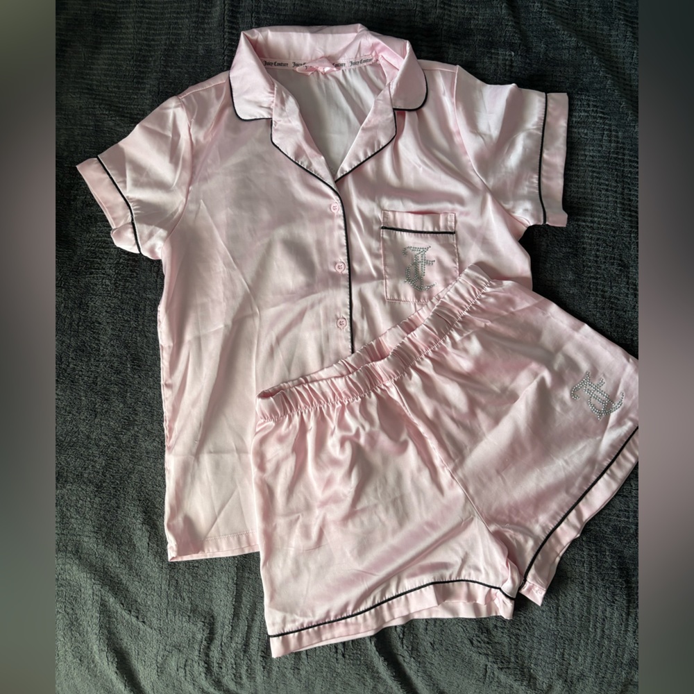 Juicy Couture Light Pink Satin Fabric